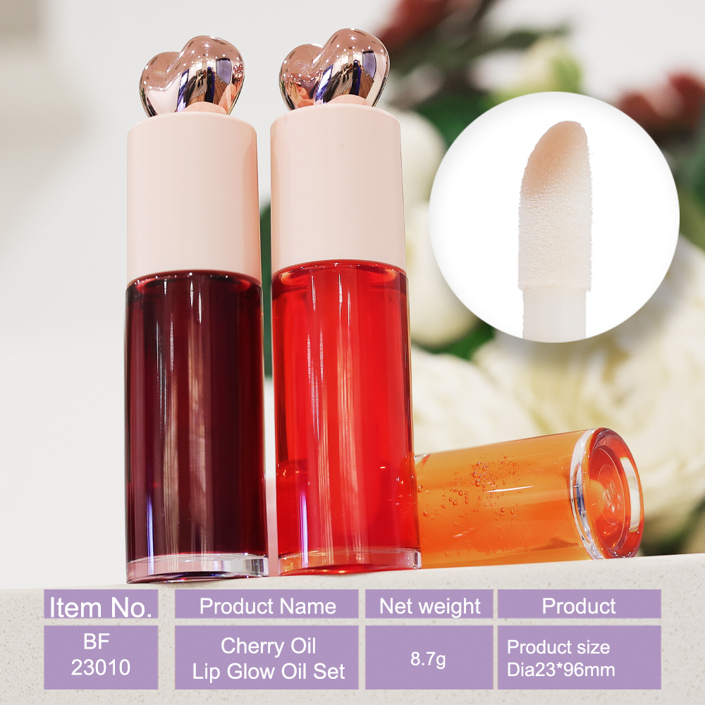 Cherry Oil Lip Glow Oil Set
